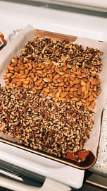 organic almonds walnuts and pecans