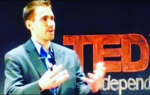 Tony Farmer's Ted talk at TEDx conference in 2016