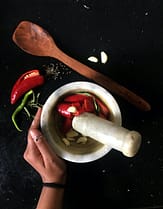 Mortar and pestle