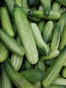 organic cucumbers nutrients